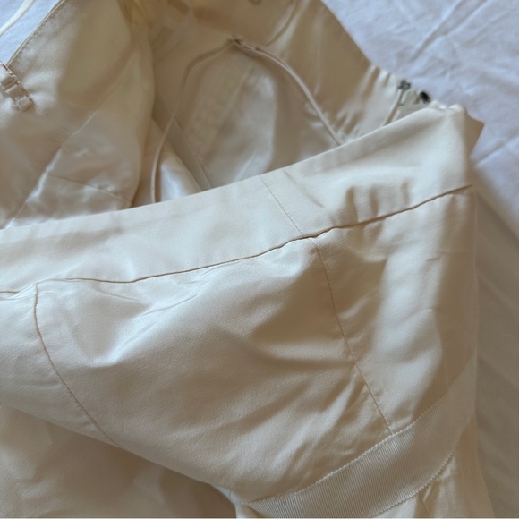 J. CREW Silk Dress Wedding Collection Size Petite 10 P10 - Picture 12 of 13